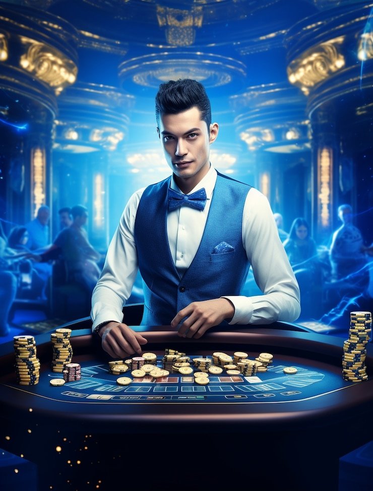 Antarmuka aplikasi Android indovegas menampilkan pasar sportsbook dan permainan kasino langsung